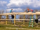 New Sheep barn going up (2011)