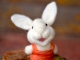 Needle Felted Bear Creek Bunny by Teresa Perleberg