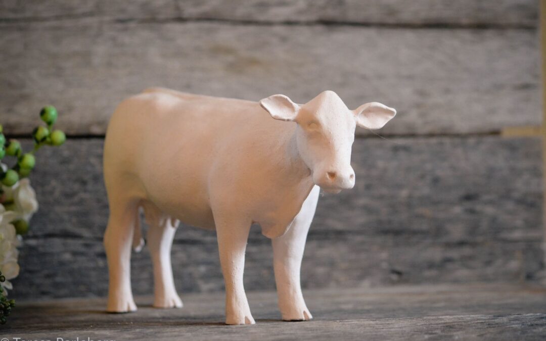 My First Clay Cow Sculpture Part 2