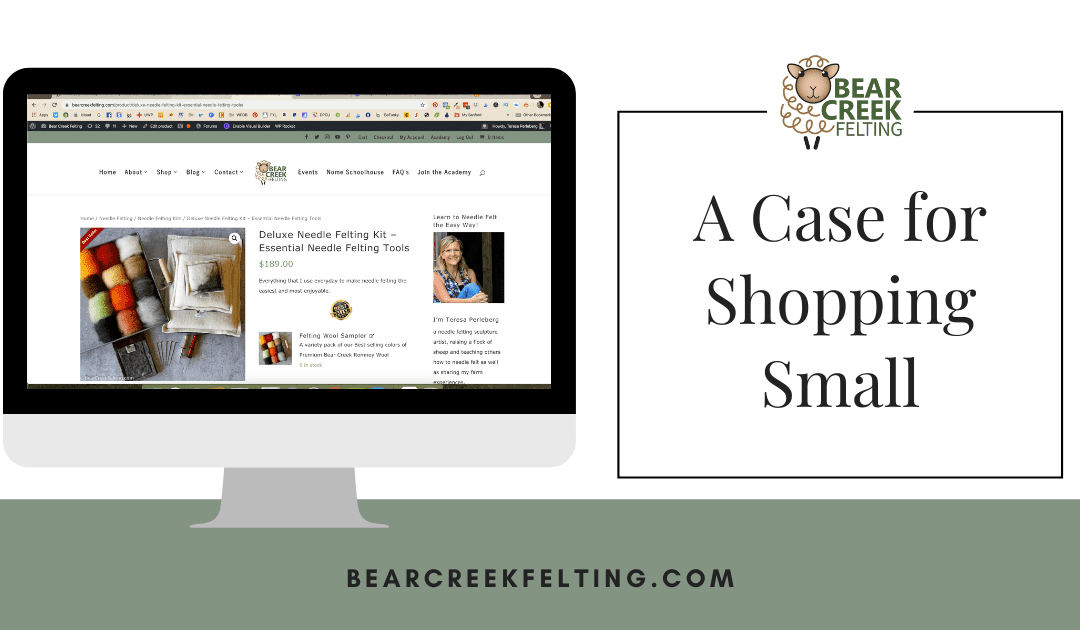 A Case for Shopping Small